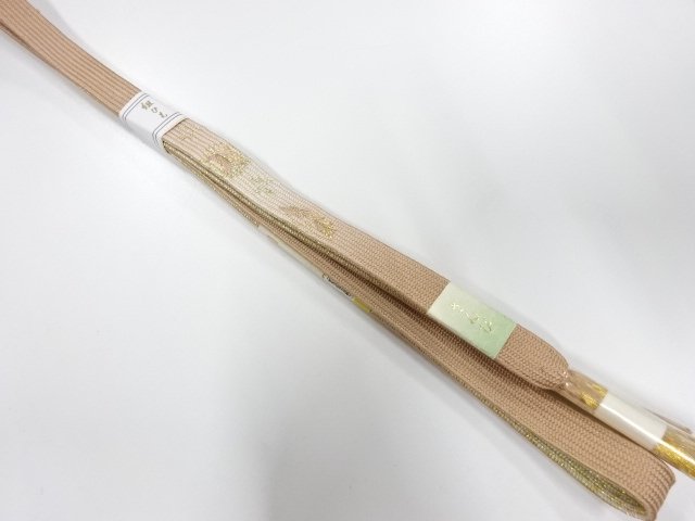 JAPANESE KIMONO / UNUSED KOREI HAND-TIED OBIJIME